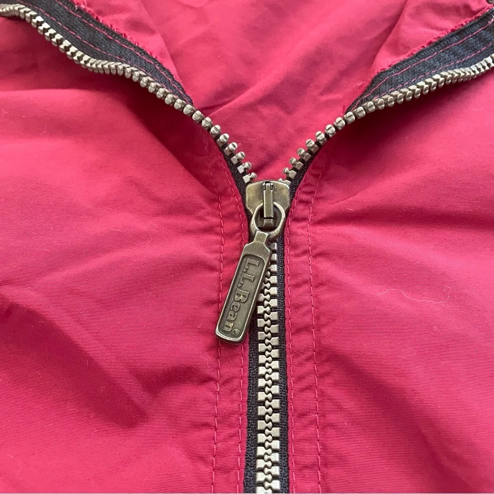 Mens Vintage LL Bean Pull-Over Windbreaker 1/4 zip Size large Southwestern - Picture 3 of 8